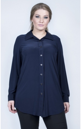 блуза Натали (темно синяя)