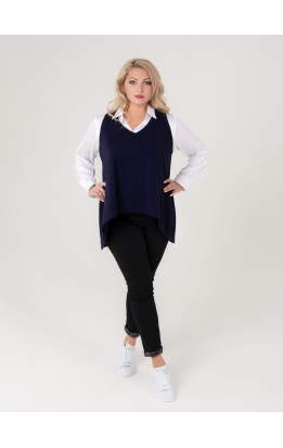 жилет Челси (тёмно-синий)