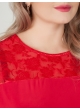 блуза Кружево (красный)