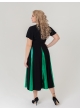 платье Фиеста (чёрный/зелёный)
