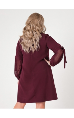 платье Милан2 (бордовый)