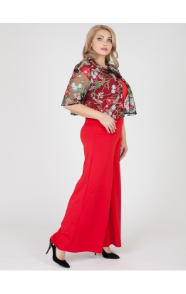 брюки Гальяно (красный)