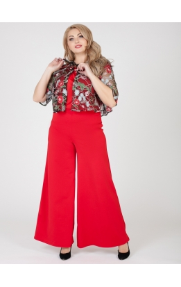 брюки Гальяно (красный)