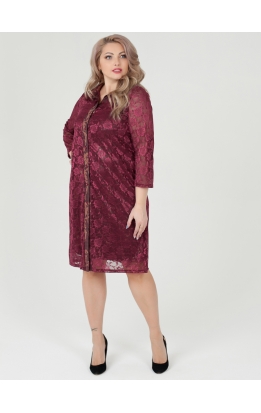 платье Ронда (бордо)
