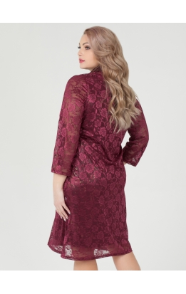 платье Ронда (бордо)