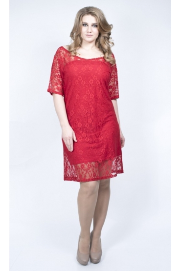 платье Саманта (красный)