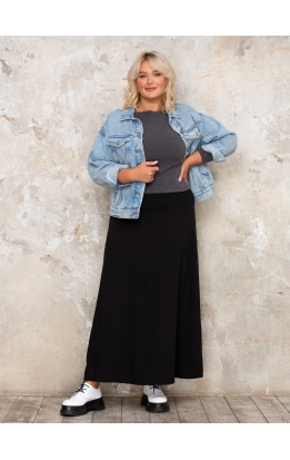 юбка Макси Милан (черная)