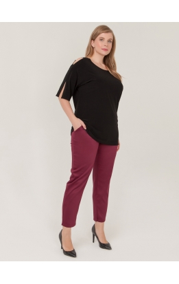 туника Клим (черный/лак)