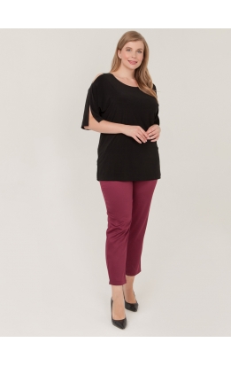 туника Клим (черный/лак)