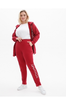 спортивный костюм Люкс (бордо)