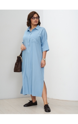 платье Альба Джинс (голубой джинс)