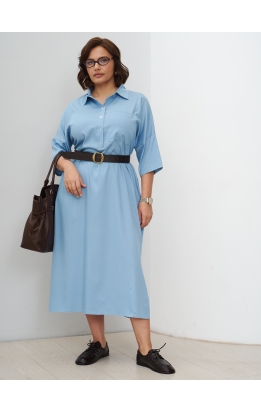 платье Альба Джинс (голубой джинс)