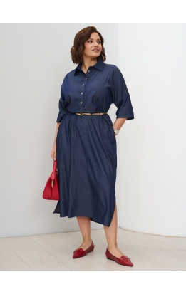 платье Альба Джинс (синий)