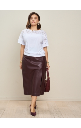 блуза Кружево2 (белый)