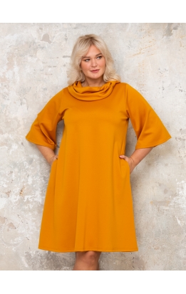 платье МоноБерта (горчица)