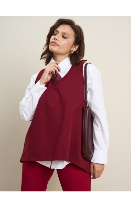 жилет Челси (бордовый)