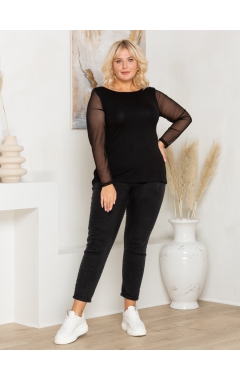 Водолазка Лодочка (черный)