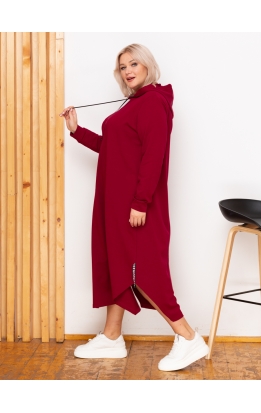 платье Калифорния (бордо)