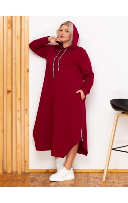 платье Калифорния (бордо)