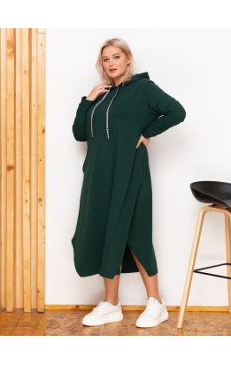 платье Калифорния (темно-зеленый)