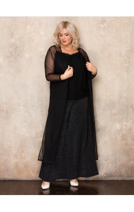 кардиган Сетка2 (черный)