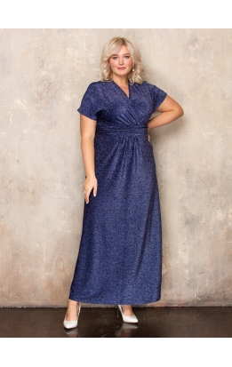 платье АфинаБлеск (темно-синий)
