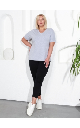 футболка Модерн (серый меланж)