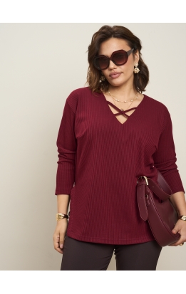 туника Эйлин (бордовый)