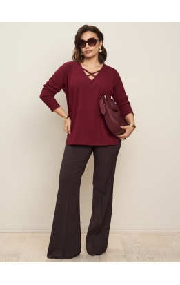 туника Эйлин (бордовый)