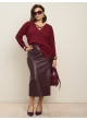 туника Эйлин (бордовый)