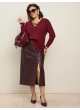 туника Эйлин (бордовый)