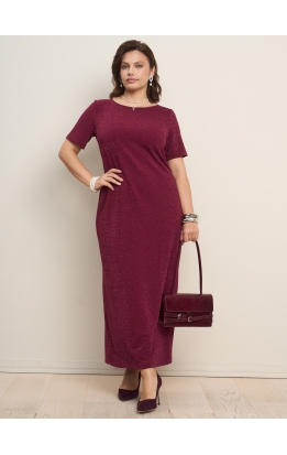 платье Белуччи (бордо)