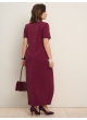 платье Белуччи (бордо)
