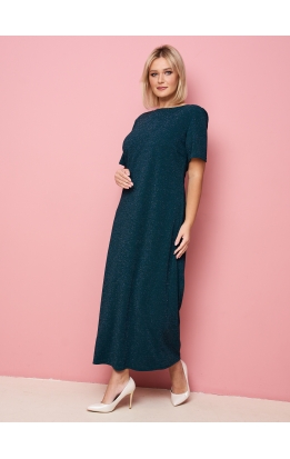 платье Белуччи (тёмно-зеленый)