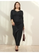 платье Оджи (пл_оджи_01чер, 48-50, черный)