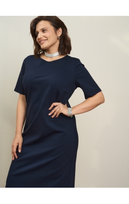 платье Мартини (темно-синий)