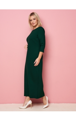 платье Оджи (темно-зеленый)