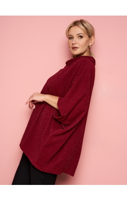 блуза Холидэй (бордо)