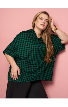 туника Верона (чер/зел/буквы НН)