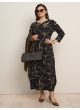 платье Румба (черный/белый)