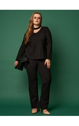 туника Чокер (черный)