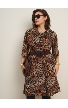 платье НьюБерта (леопард)