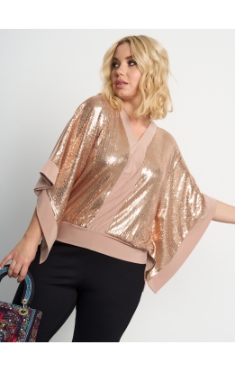 блуза АнкараБлеск (капучино)