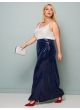 юбка БлескМакси (темно-синий)