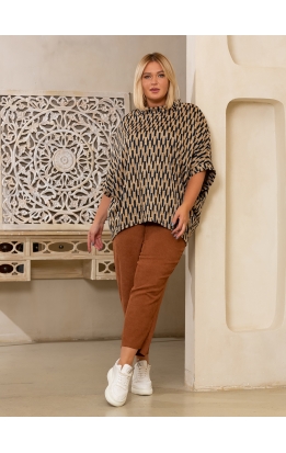 брюки Кира (коричневый)