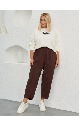 брюки Кира (темно-коричневый)