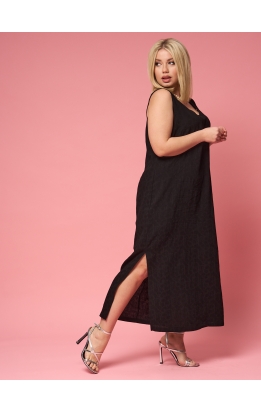 сарафан Хлопок (черный)