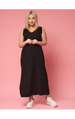 сарафан Хлопок (черный)
