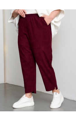 брюки Кира (бордовый)