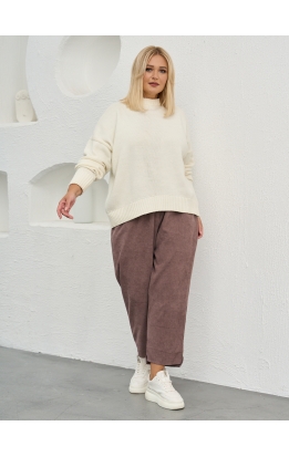 брюки Кира (пыльный шоколад)